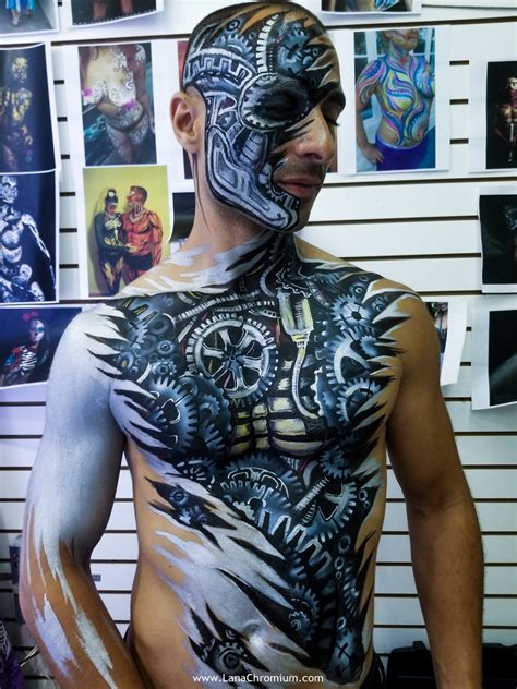 fantasy festival body paint ideas